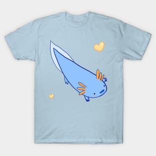 Blue axolotl T-Shirt